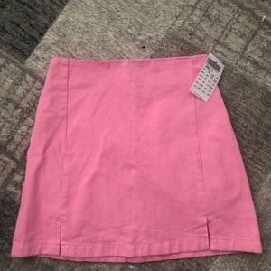 Rare bubblegum pink brandy skirt
